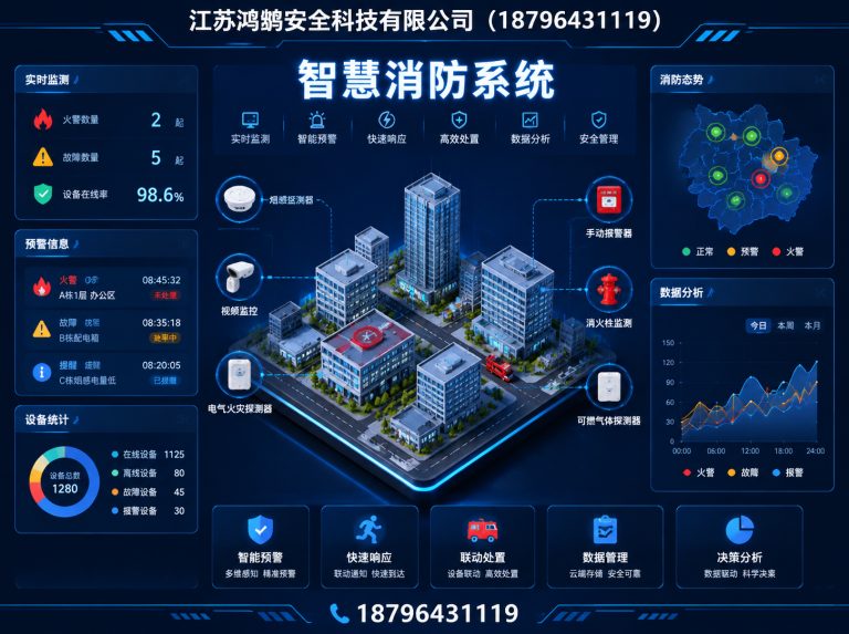 毕节消防通信指挥展示图